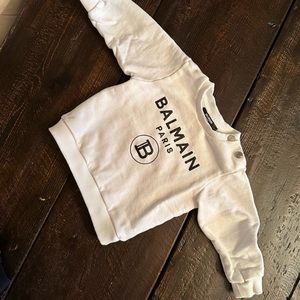 Kids sweatshirt Balmain size 12 months worn twice and cleaned !!! Reposhed!